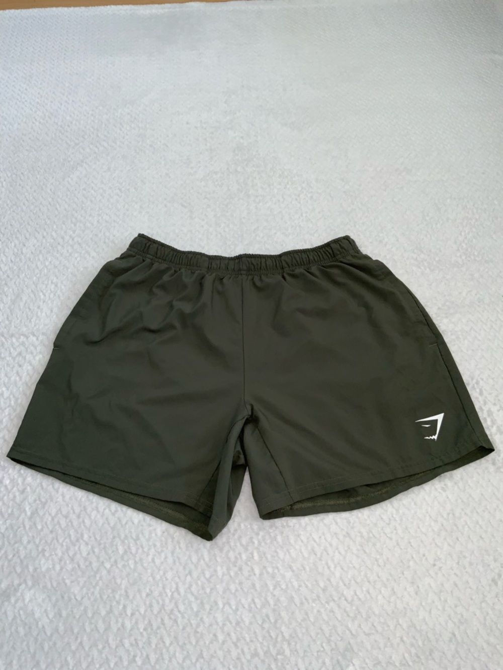 Gymshark Olive Green Arrival Athletic Shorts - Picture 2 of 9